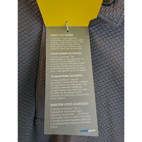 Under Armour Mens Gray Golf Loose Pullover Cold Gear Size XXL NWT Slight Defect - Picture 7 of 12